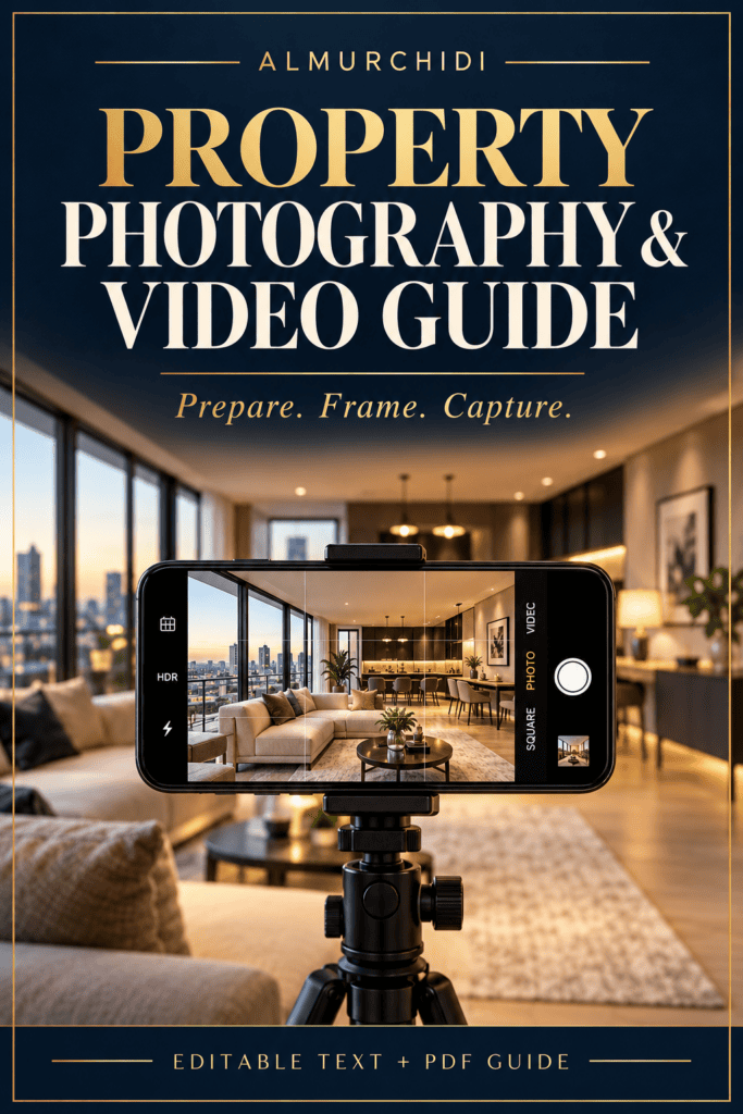 Property Photography and Video Guide — English digital property toolkit cover