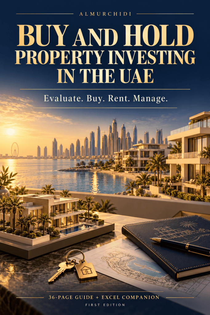 Buy and Hold Property Investing in the UAE — English guide cover