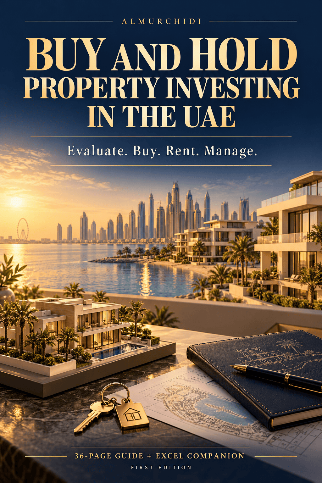 Buy and Hold Property Investing in the UAE — English guide cover